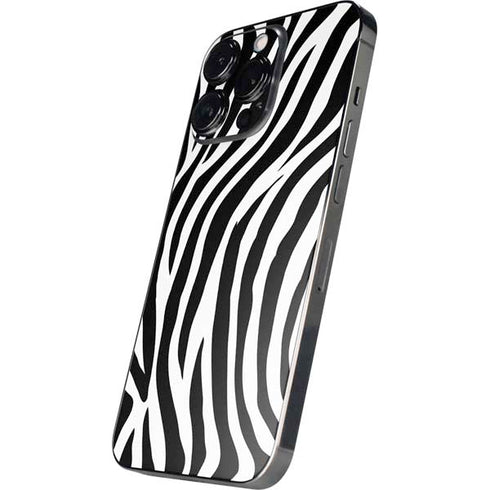 Zebra Print iPhone 16 Pro Max Skin