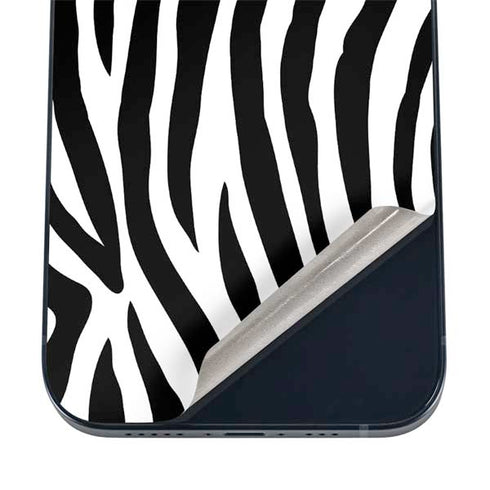 Zebra Print iPhone 16 Skin