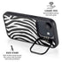 Zebra Print iPhone 16e Kickstand Case