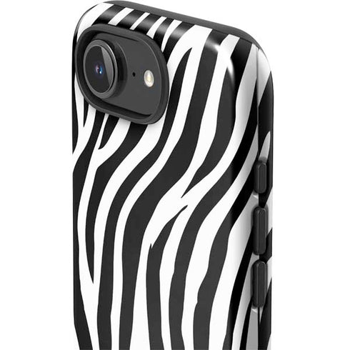 Zebra Print iPhone 16e Impact Case