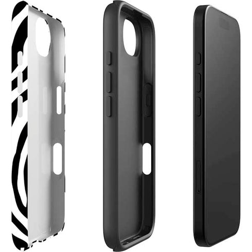 Zebra Print iPhone 16e Impact Case