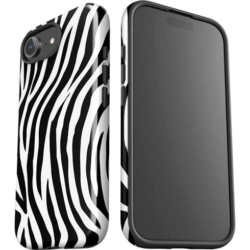 Zebra Print iPhone 16e Impact Case