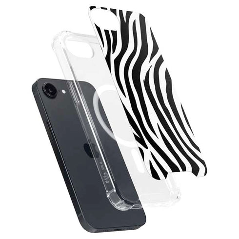 Zebra Print iPhone 16e MagSafe Case