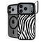 Zebra Print iPhone 18 Pro Kickstand Case