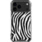 Zebra Print iPhone 18 Pro Max Clear Case