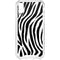 Zebra Print iPhone XS Clear Case