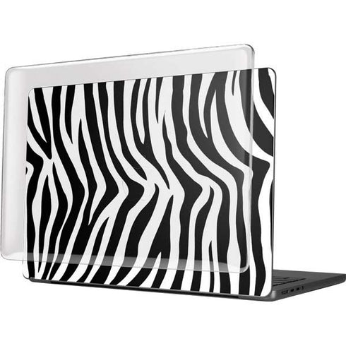 Zebra Print MacBook Pro 14in (2021-24) Case plus Skin