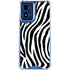 Zebra Print Moto G 5G (2024) Clear Case