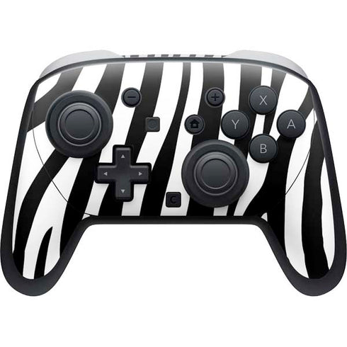 Zebra Print Nintendo Switch 2 (2025) Pro Controller Skin