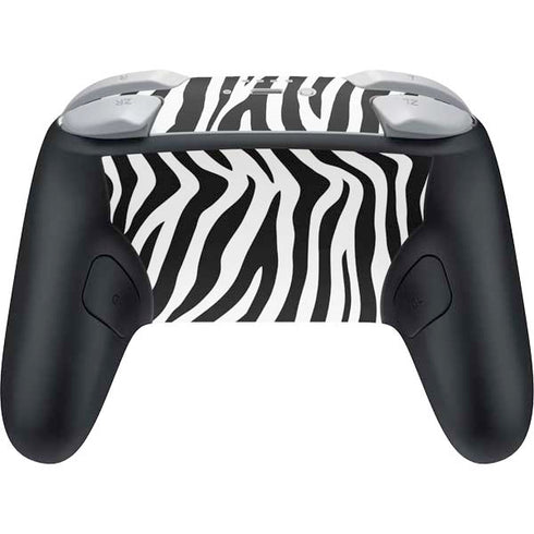 Zebra Print Nintendo Switch 2 (2025) Pro Controller Skin