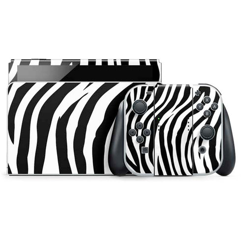 Zebra Print Nintendo Skins