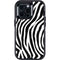 Zebra Print Otterbox Defender iPhone Skin