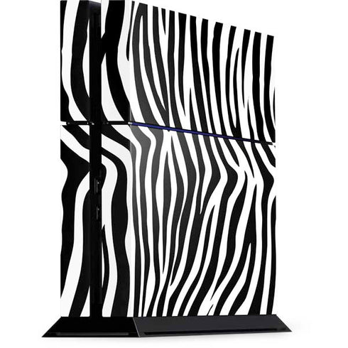 Zebra Print PlayStation PS4 Skins