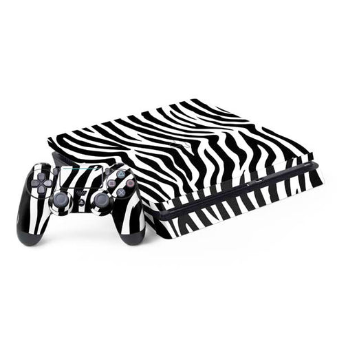Zebra Print PlayStation PS4 Skins