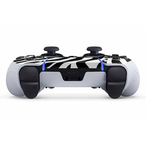 Zebra Print PS5 DualSense Edge Pro Controller Skin