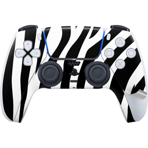 Zebra Print PS5 Pro Disk Bundle Skin