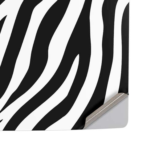 Zebra Print PS5 Pro Disk Console Skin