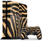 Zebra PS4 Console and Controller Bundle Skin