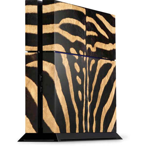 Zebra PS4 Console Skin