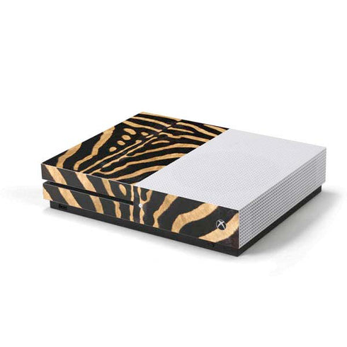 Zebra Xbox One S Console Skin
