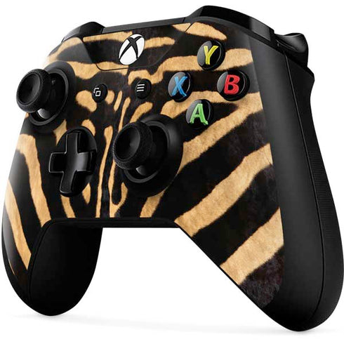 Zebra Xbox One X Controller Skin