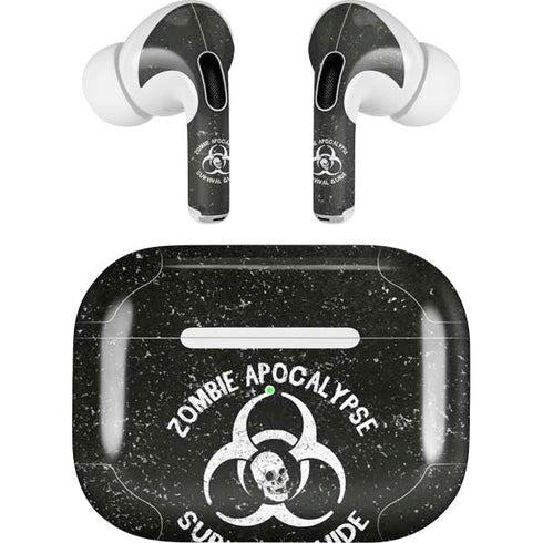 Zombie Apocalypse Survival Guide AirPods Skins