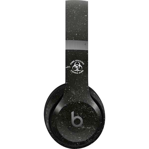 Zombie Apocalypse Survival Guide Beats Solo 4 Wireless Headphones Skin