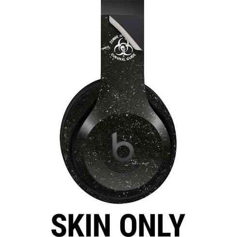 Zombie Apocalypse Survival Guide Beats Studio Pro Wireless Headphones Skin