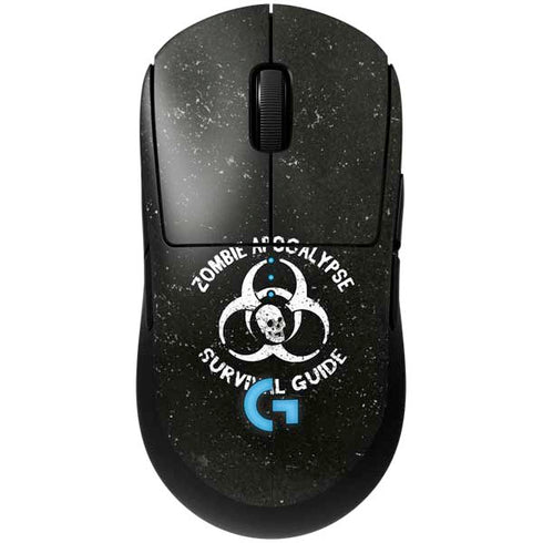 Zombie Apocalypse Survival Guide G Pro Wireless Gaming Mouse Skin
