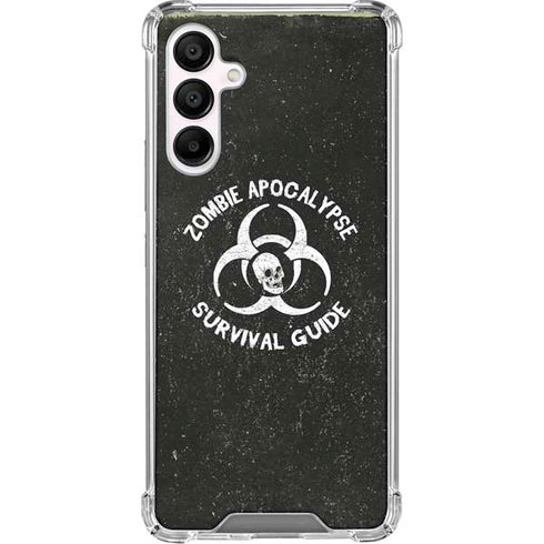 Zombie Apocalypse Survival Guide Galaxy A16 5G Clear Case