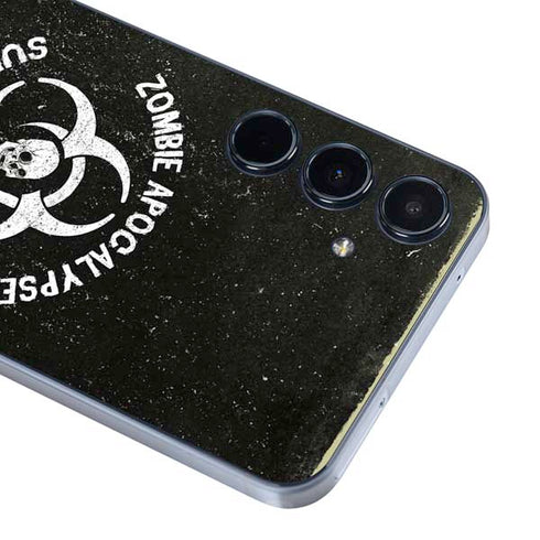 Zombie Apocalypse Survival Guide Galaxy A35 5G Skin