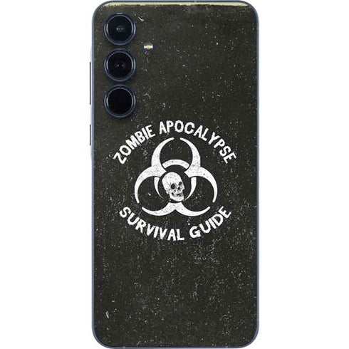Zombie Apocalypse Survival Guide Galaxy A36 5G Skin