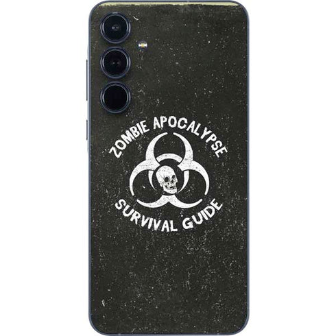 Zombie Apocalypse Survival Guide Galaxy A55 5G Skin