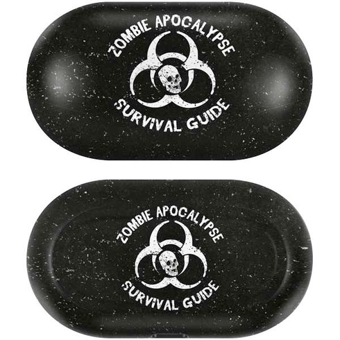 Zombie Apocalypse Survival Guide Galaxy Buds Skin