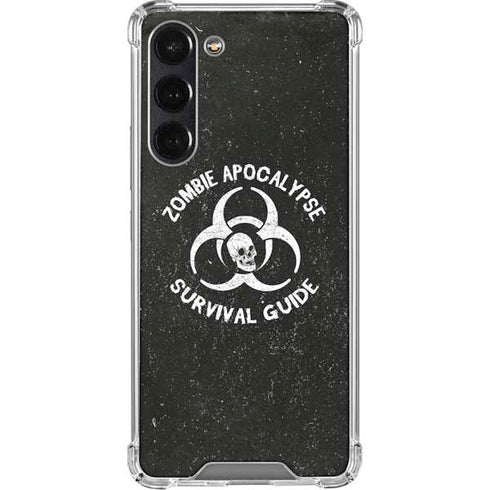 Zombie Apocalypse Survival Guide Galaxy S24 FE Clear Case