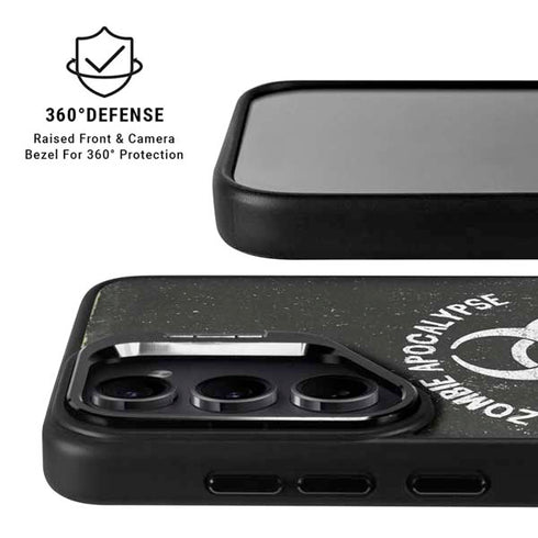 Zombie Apocalypse Survival Guide Galaxy S25 Plus Kickstand Case