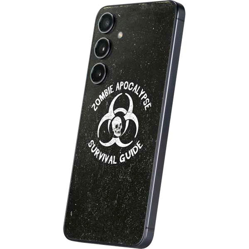 Zombie Apocalypse Survival Guide Galaxy S25 Plus Skin
