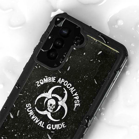 Zombie Apocalypse Survival Guide Galaxy S24 Plus Waterproof Case