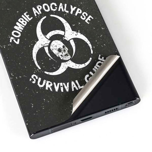 Zombie Apocalypse Survival Guide Galaxy S25 Ultra Skin