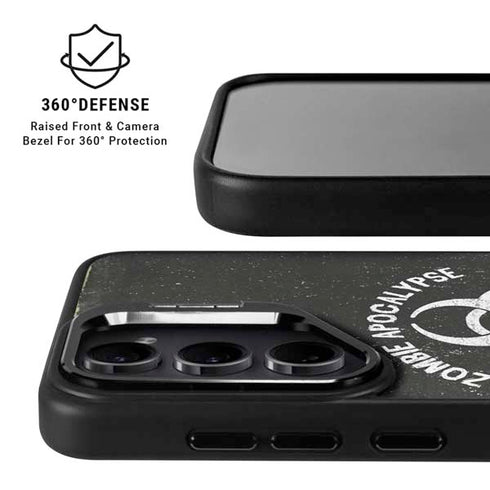 Zombie Apocalypse Survival Guide Galaxy S25 FE Kickstand Case