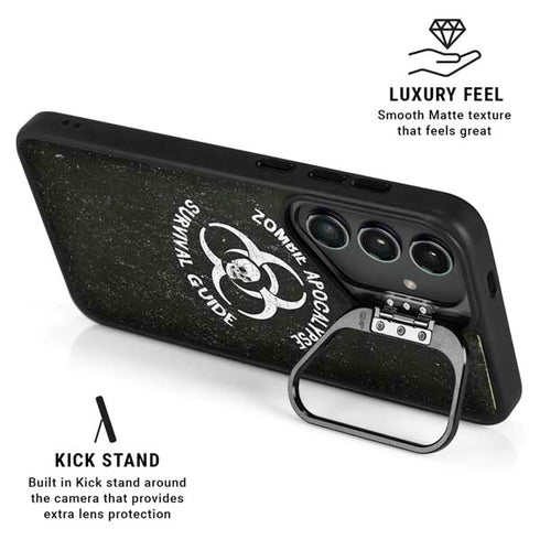 Zombie Apocalypse Survival Guide Galaxy S26 Ultra Kickstand Case