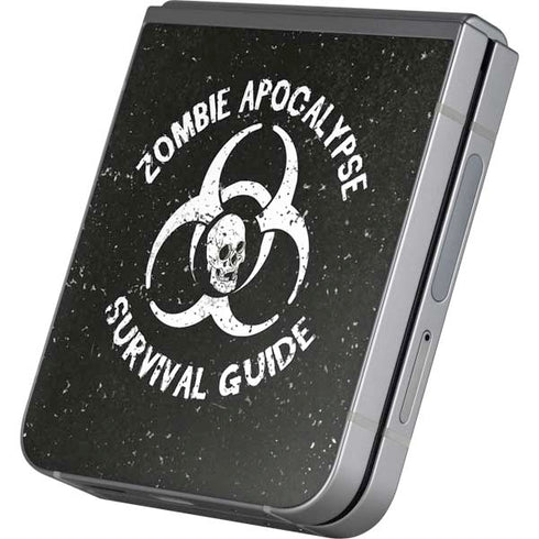 Zombie Apocalypse Survival Guide Galaxy Z Flip6 Skin