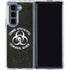 Zombie Apocalypse Survival Guide Galaxy Z Fold5 5G Clear Case