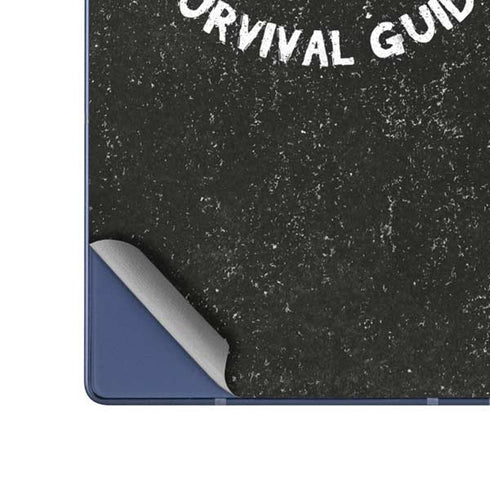 Zombie Apocalypse Survival Guide Galaxy Z Fold6 Skin