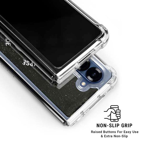 Zombie Apocalypse Survival Guide Galaxy Z Fold7 Clear Case