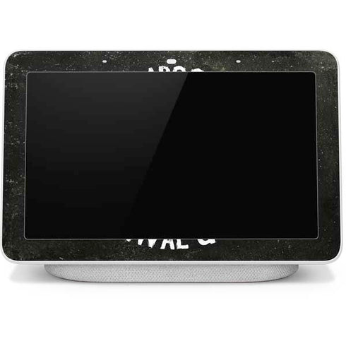 Zombie Apocalypse Survival Guide Google Home Hub Skin