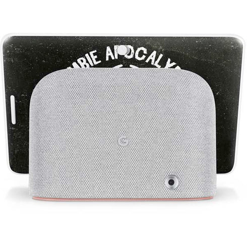 Zombie Apocalypse Survival Guide Google Home Hub Skin