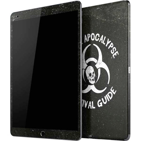Zombie Apocalypse Survival Guide iPad Skins