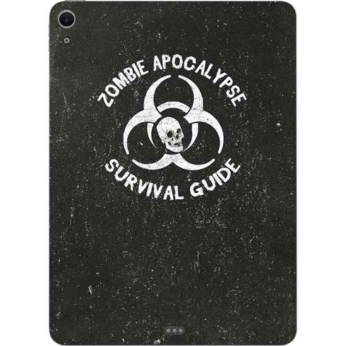 Zombie Apocalypse Survival Guide Apple iPad Air Skin