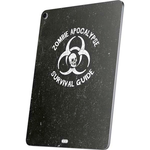 Zombie Apocalypse Survival Guide Apple iPad Air Skin